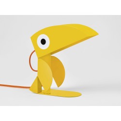 Yellow Toucan Lamp
