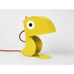 Yellow Parrot Lamp
